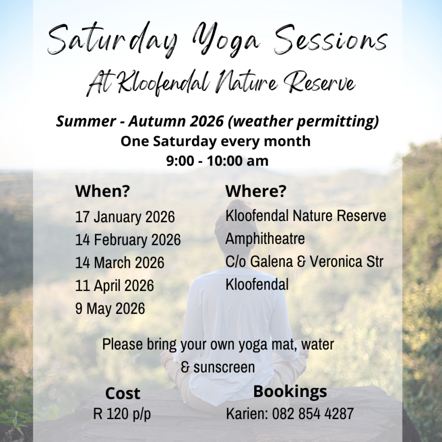 Image showcasing outside events at Kloofndl Nature Reserve